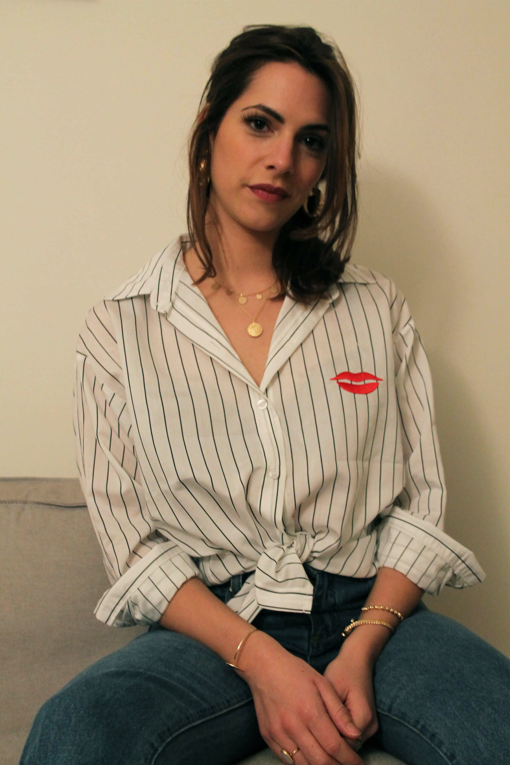 Chemise à rayures Floriane – Image 4