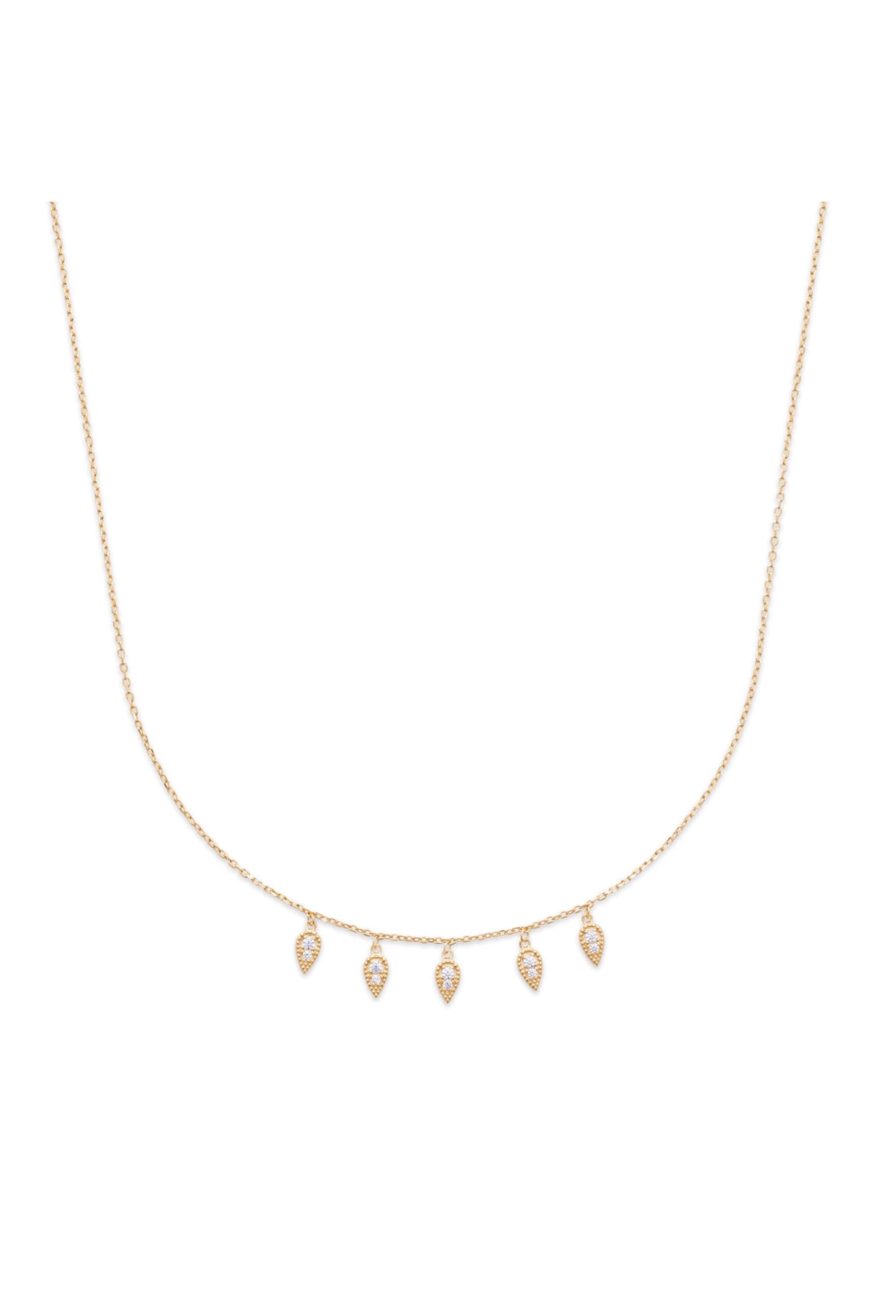 Collier Sari – Plaqué or – Image 5