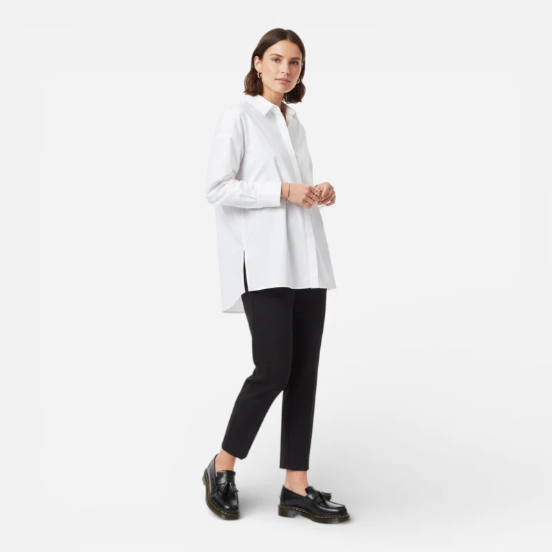Mocassin En Cuir Véritable Noir À Glands Et Frange Surpiqure Jaune – Image 8
