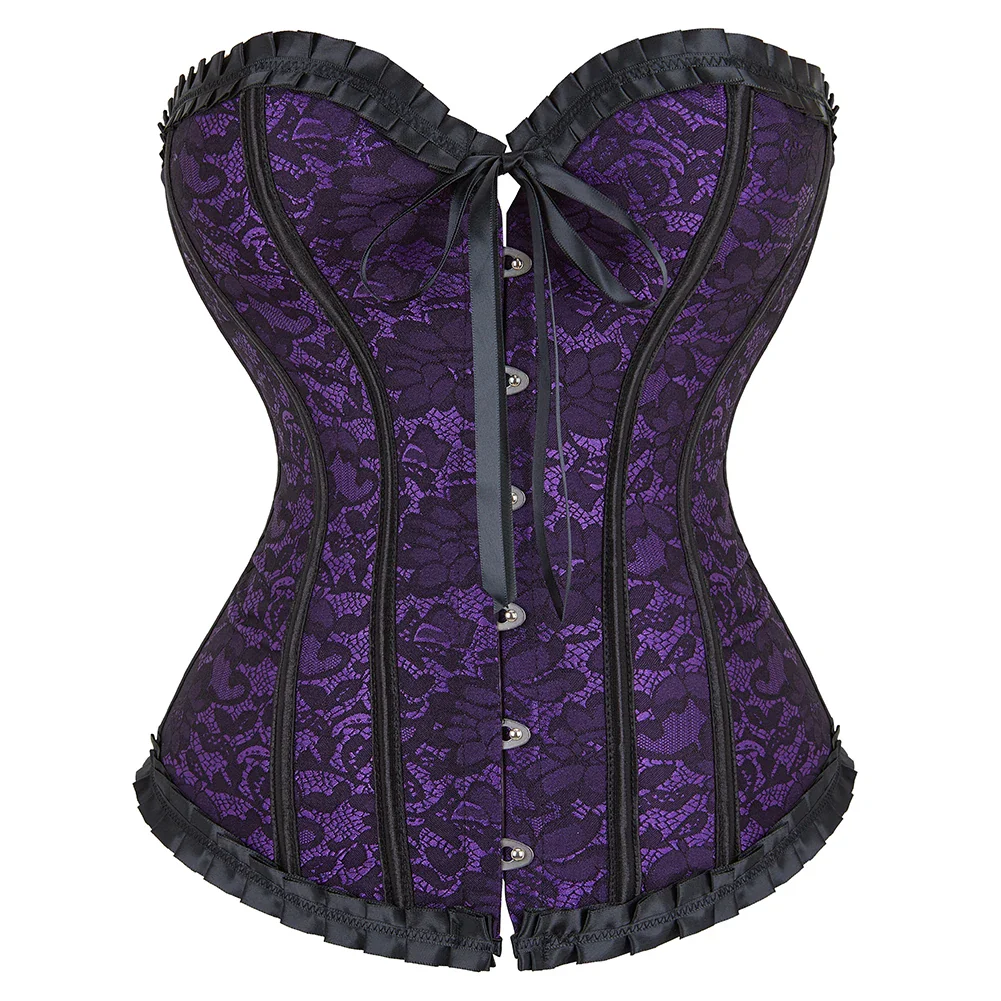 Corset Gothique Violet – Image 2