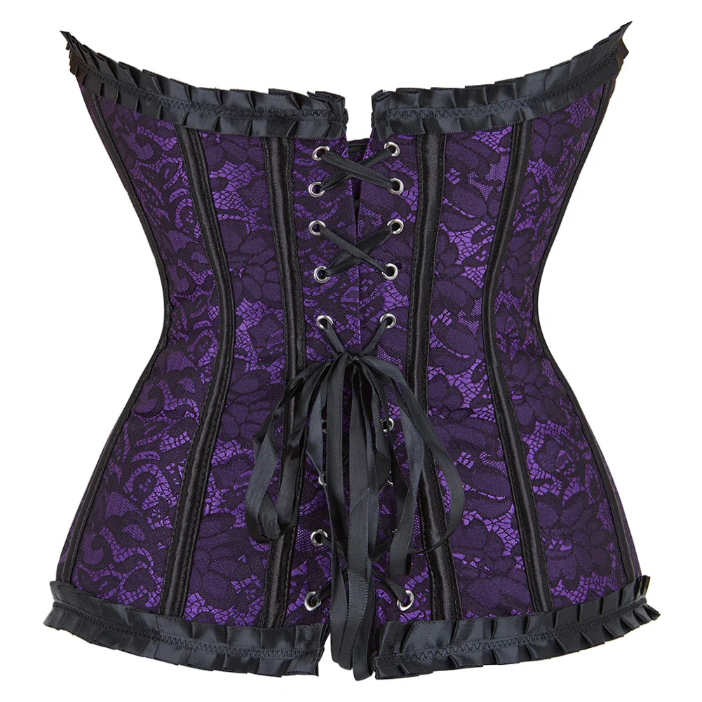 Corset Gothique Violet – Image 3