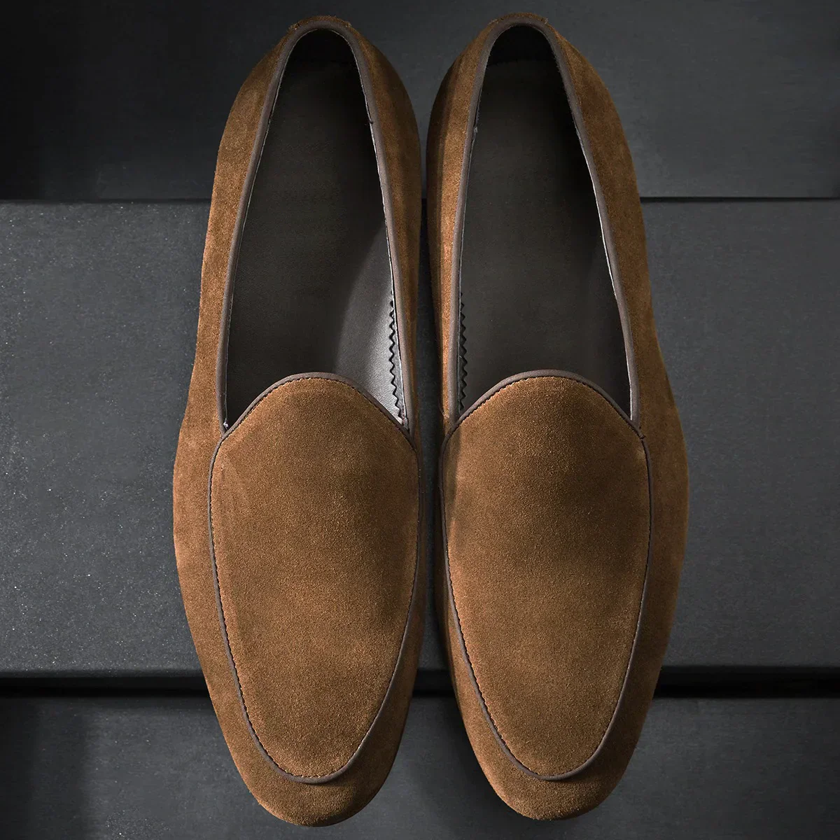 Mocassin Homme Cuir Métallisé Élégant – Prestige – Image 8