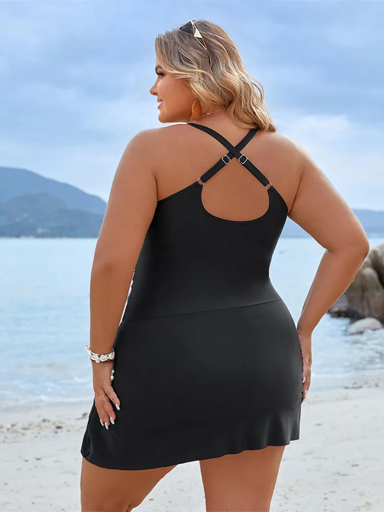 Maillot Tankini Grande Taille Amincissant – Image 3