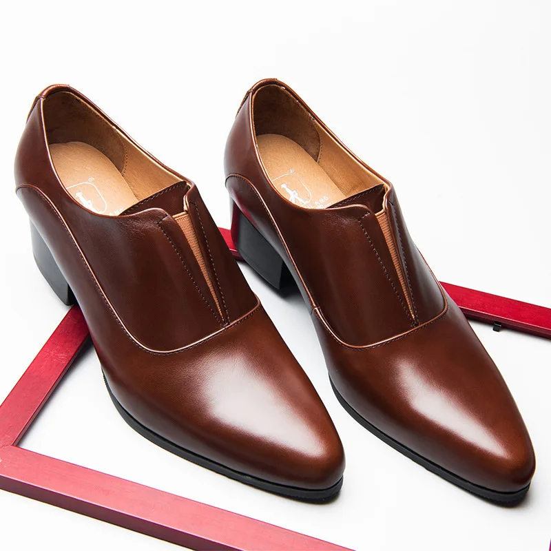 Mocassin Homme Cuir Véritable Satiné Élégant - Prestige – Image 6