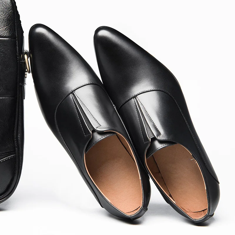 Mocassin Homme Cuir Véritable Satiné Élégant - Prestige – Image 9