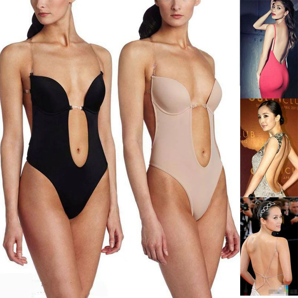 Body Dos Plongeant Ouvert pour Robe – Image 7