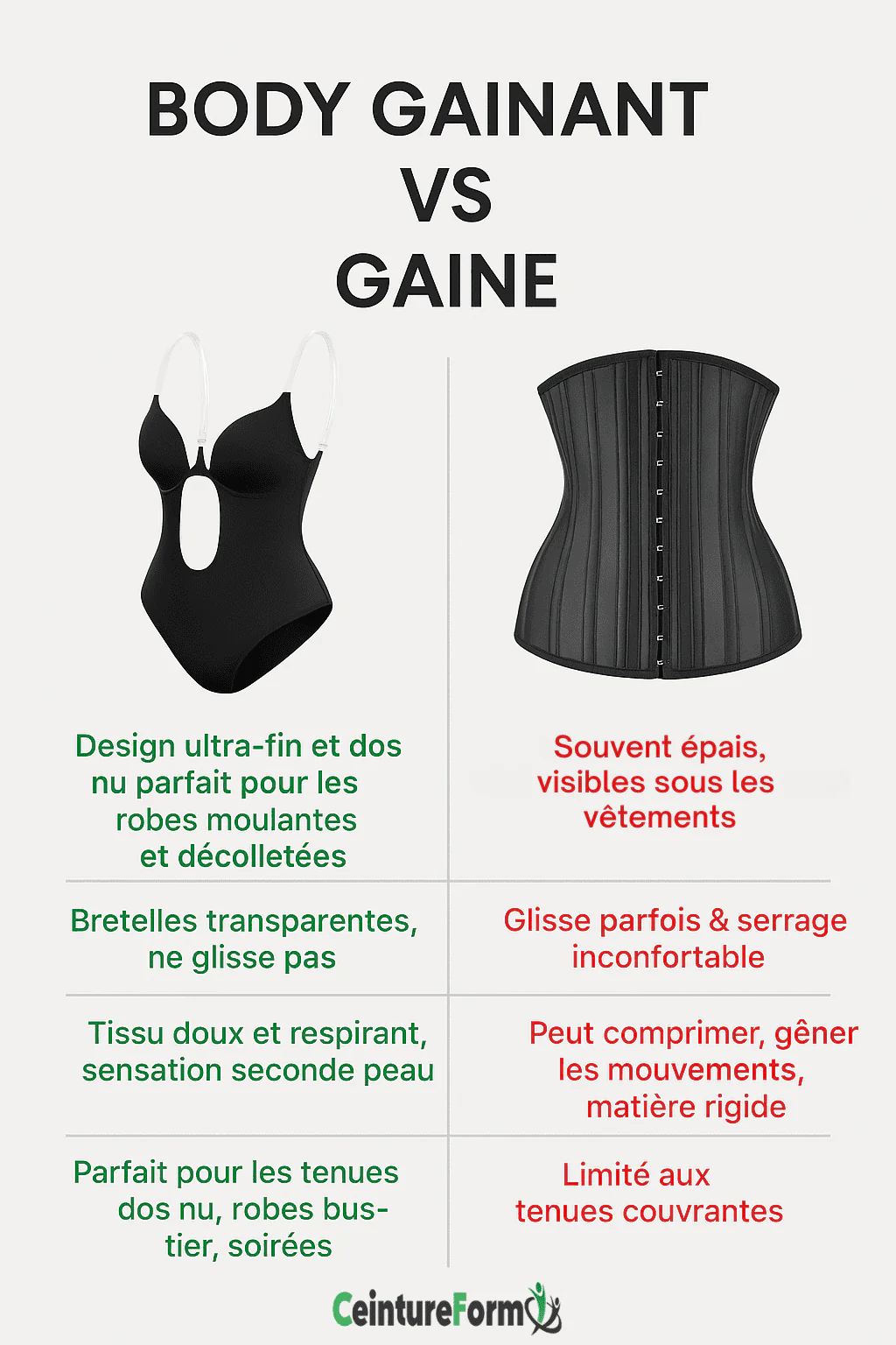 Body Dos Plongeant Ouvert pour Robe – Image 4