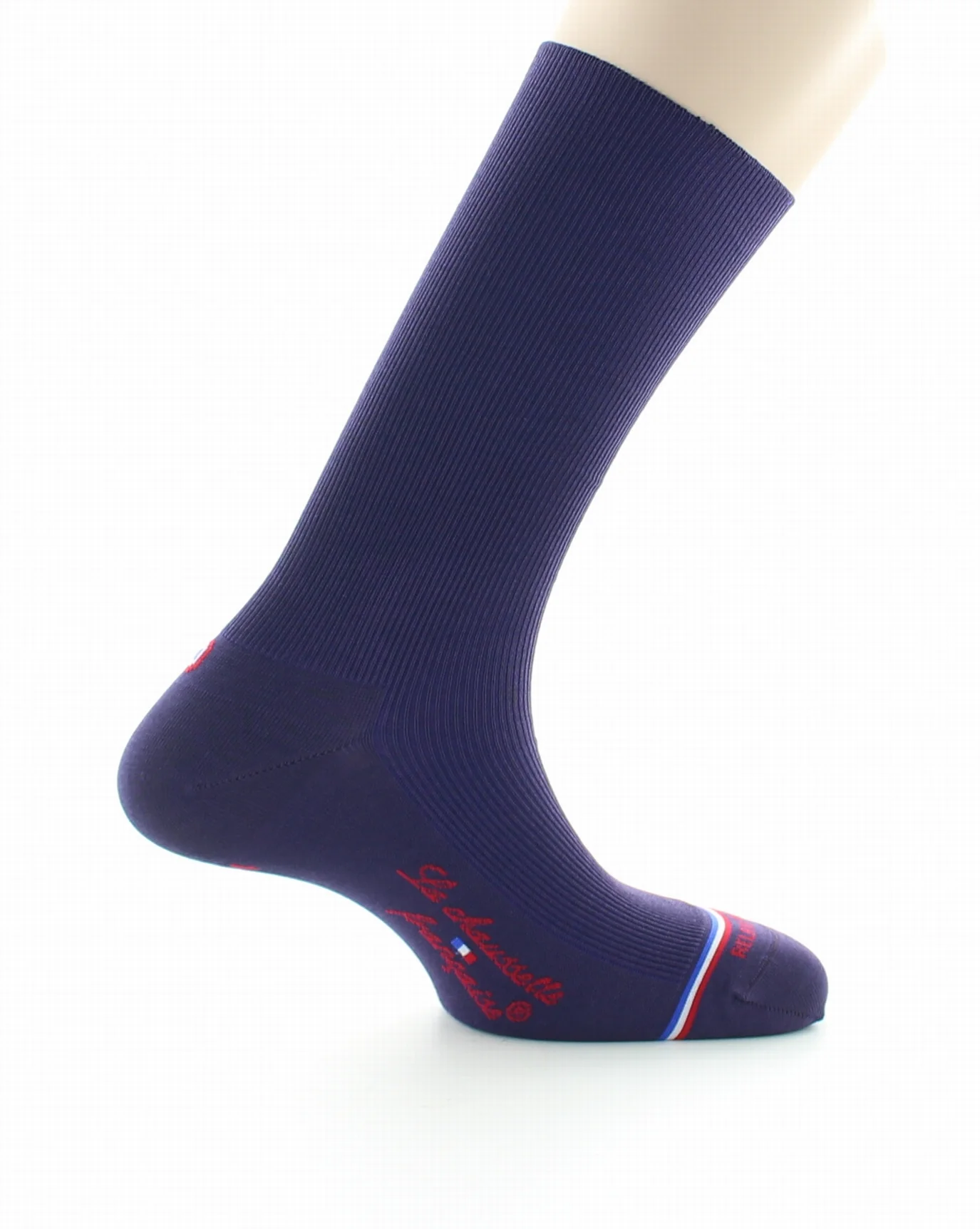 Chaussettes à côtes homme en fil d'Écosse sans élastique Victoire Vatican – Image 2