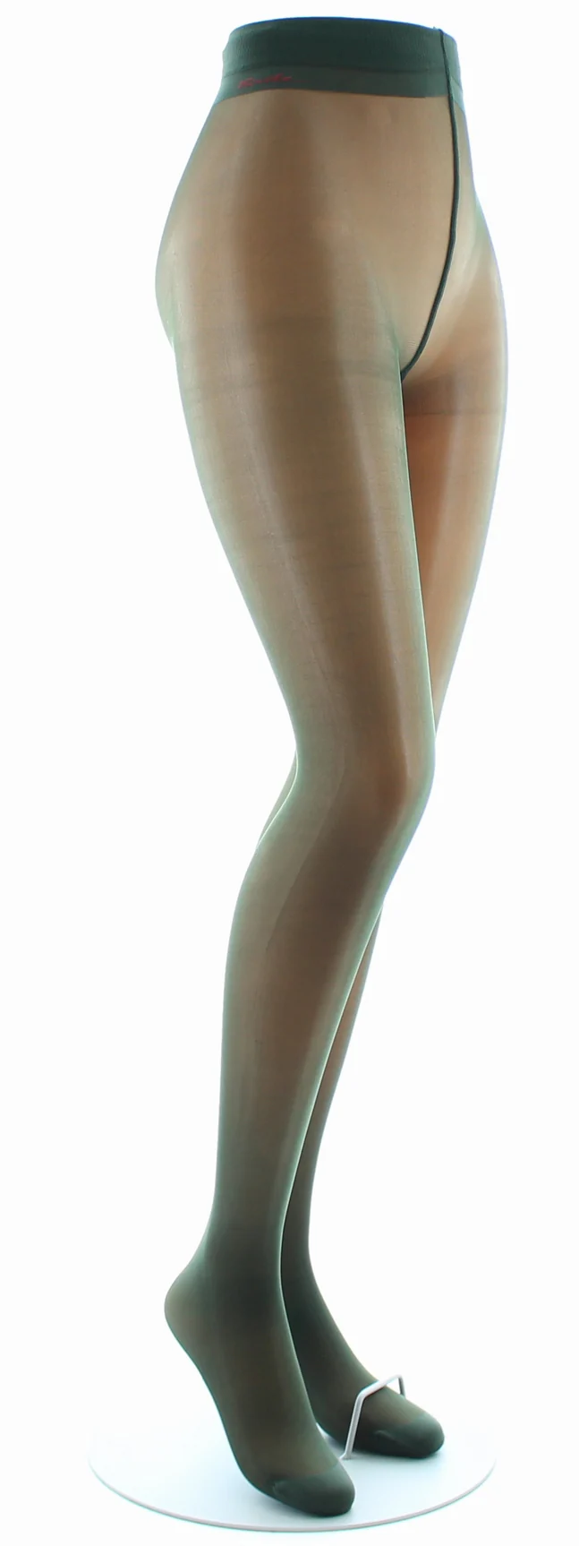 Collants semi-transparents - Couleur Kaki – Image 6