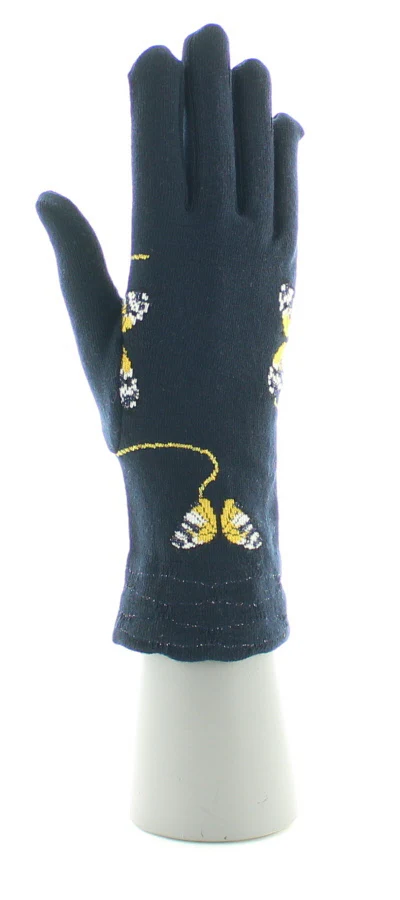 Gants femme l'Envol de Papillons en coton – Image 3