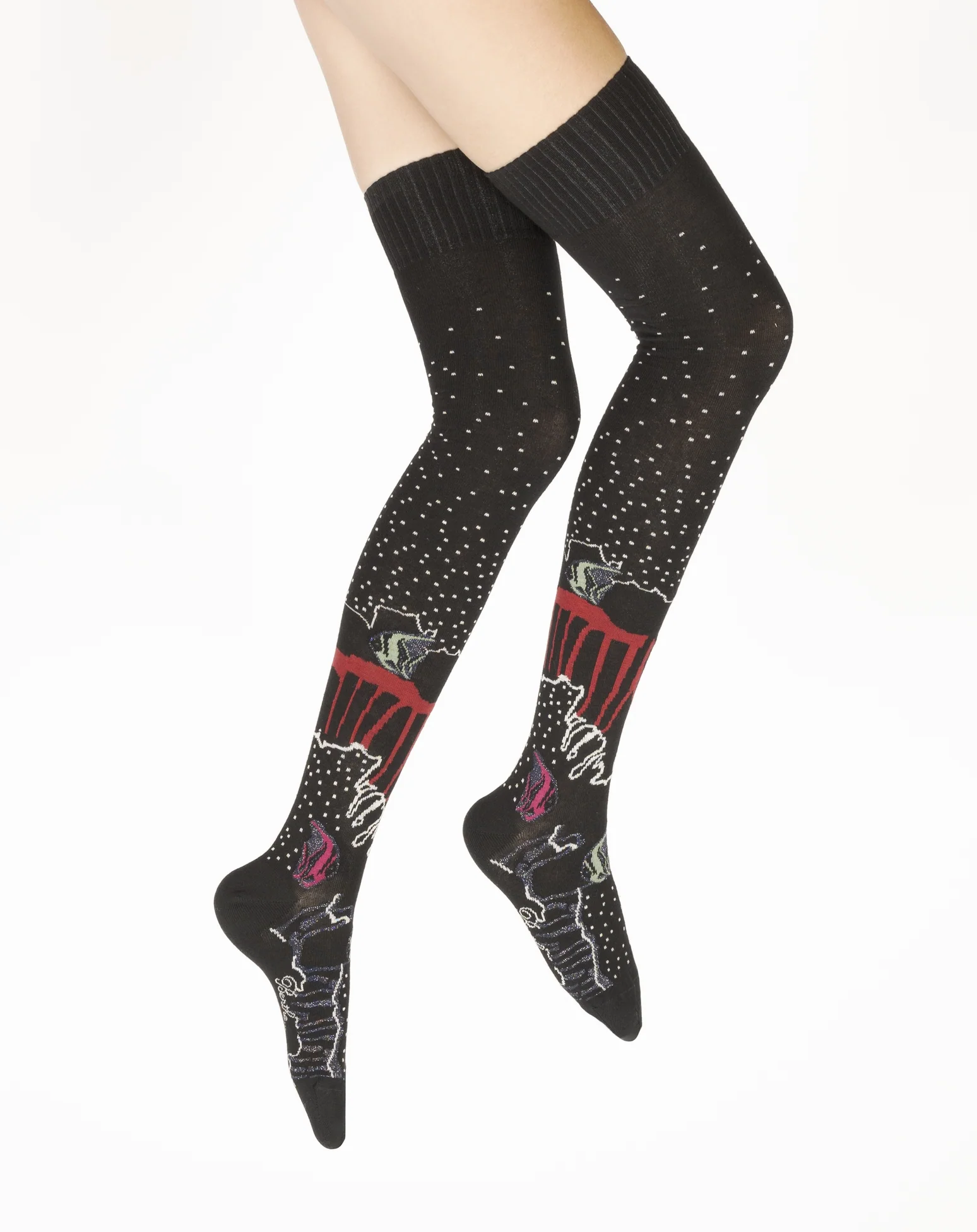 Jambières coton femme poissons – Image 2