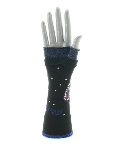 Mitaines femme coton cœur – Image 5
