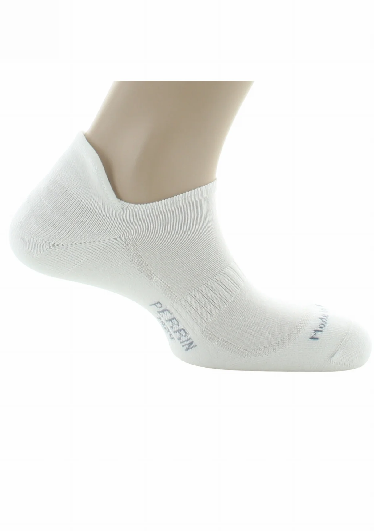 Socquettes sport blanches - Coton avec semelle bouclette, fabrication française – Image 2