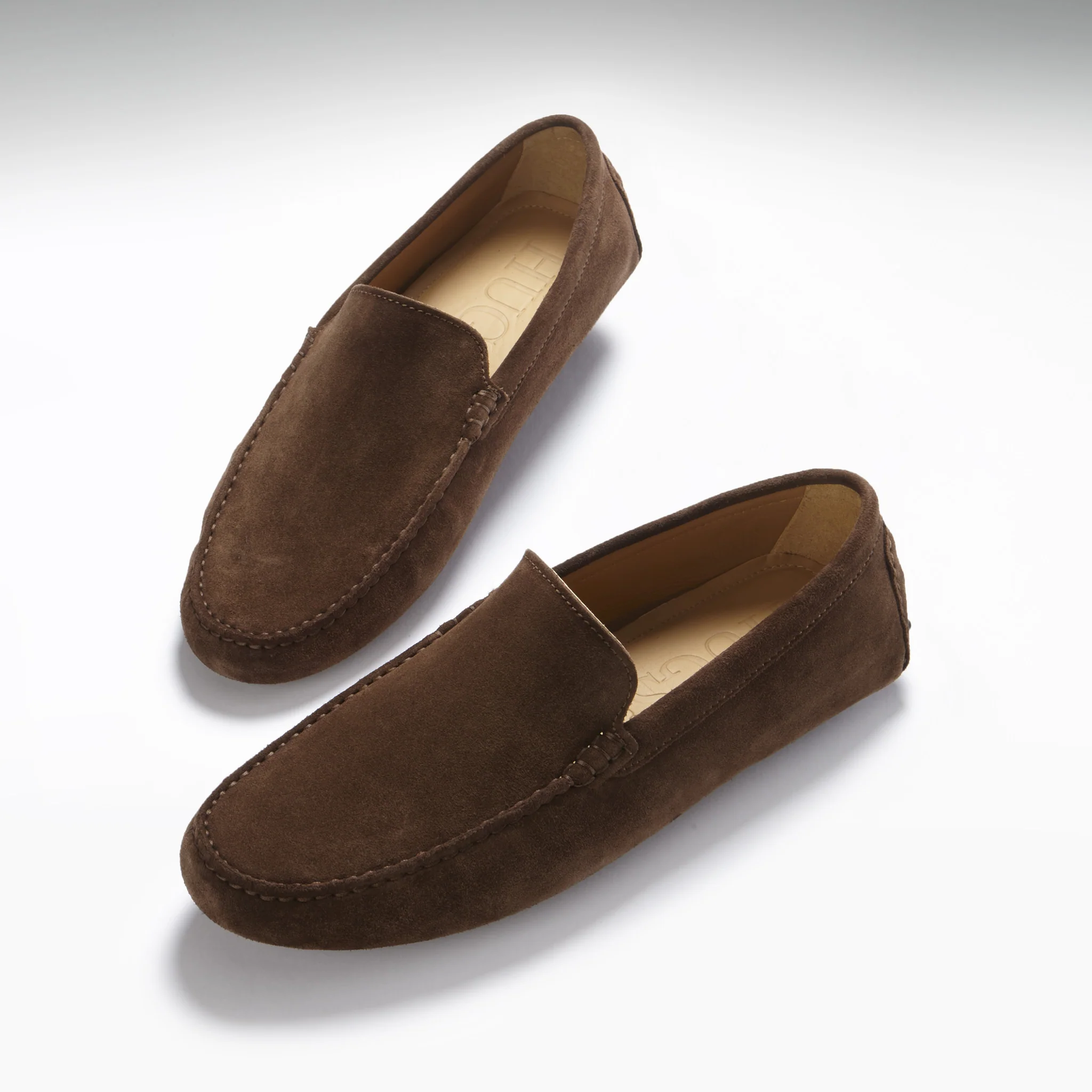 Driving Loafers, brown suede – Image 3